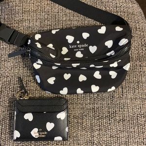 Kate Spade Fanny Pack and Spencer Keychain Cardholder/Coin Purse